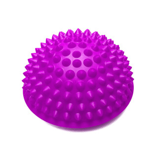 Балансувальна масажна напівсфера EasyFit жорстка фіолетова - Інтернет-магазин спільних покупок ToGether