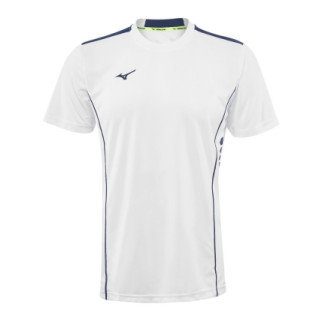 Чоловіча Футболка MIZUNO Hex Rect Tee білий/синій (M) 62EA7002-71 M - Інтернет-магазин спільних покупок ToGether