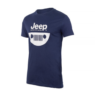 Чоловіча Футболка JEEP T-SHIRT JEEP&amp;GRILLE Синій M (O102584-K876 M) - Інтернет-магазин спільних покупок ToGether