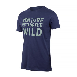 Чоловіча Футболка JEEP T-SHIRT Venture Into The Wild Синій L (O102592-K878 L) - Інтернет-магазин спільних покупок ToGether