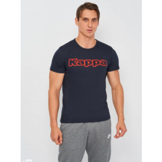 Футболка Kappa T-shirt Mezza Manica Girocollo stampa logo petto темно-синій M Чоловік K1335 K1335 BluNavy-M - Інтернет-магазин спільних покупок ToGether