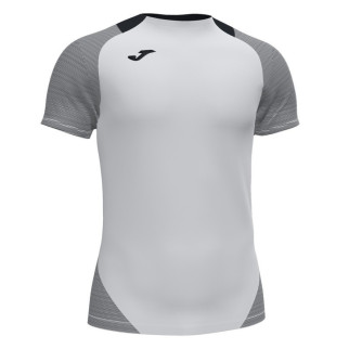 Футболка Joma ESSENTIAL II T-SHIRT WHITE-BLACK S/S білий,сірий S 101508.201 S - Інтернет-магазин спільних покупок ToGether