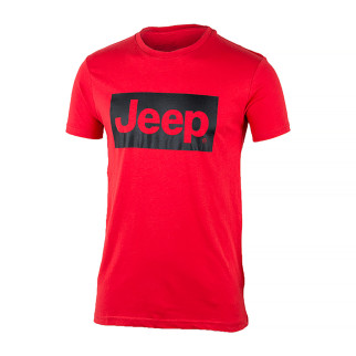 Чоловіча Футболка JEEP T-SHIRT Contours J22W Червоний 2XL (O102581-R699 2XL) - Інтернет-магазин спільних покупок ToGether