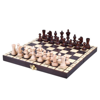 Малі шахи ОЛІМПІЙСЬКІ для подарунка сувенірні 29 на 29 см Натуральне дерево MADON OLIMP (122b) - Інтернет-магазин спільних покупок ToGether