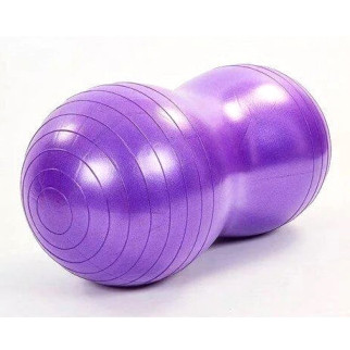 М'яч для фітнеса EasyFit Peanut 45х90 см фіолетовий (фітбол горіх-арахіс) - Інтернет-магазин спільних покупок ToGether