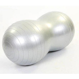 М'яч для фітнеса EasyFit Peanut 45х90 см сірий (фітбол горіх-арахіс) - Інтернет-магазин спільних покупок ToGether