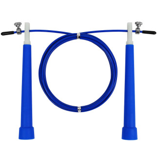 Швидкісна скакалка EasyFit Speed Cable Rope 3 м зі стальним тросом синя - Інтернет-магазин спільних покупок ToGether