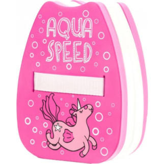 Дошка для плавання Aqua Speed ​​Backfloat KIDDIE Unicorn 6898 Рожевий 22х18х8см (187-Unicorn) - Інтернет-магазин спільних покупок ToGether