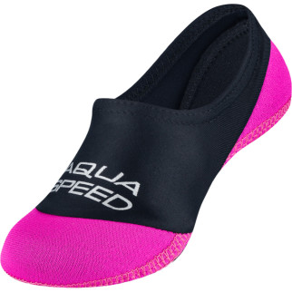 Шкарпетки для басейну Aqua Speed NEO SOCKS 7380 (177-19) 28-29 Чорно-малиновий (5908217673800) - Інтернет-магазин спільних покупок ToGether