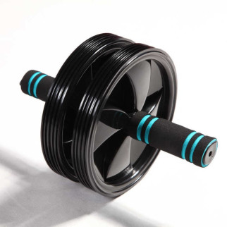 Колесо для преса U-Powex Ab wheel with mat (d18.5cm.) Black - Інтернет-магазин спільних покупок ToGether