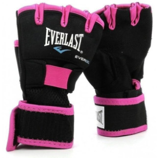 Бинти-рукавички Everlast EVERGEL HAND WRAPS Уні Чорний Рожевий M/L (723791-70-84) - Інтернет-магазин спільних покупок ToGether