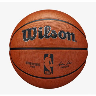 М'яч баскетбольний Wilson NBA Authentic Series Outdoor 285 р. 7 Amber (WTB7300XB07) - Інтернет-магазин спільних покупок ToGether