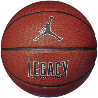 М'яч баскетбольний  JORDAN LEGACY 2.0 8P DEFLATED AMBER/BLACK/METALLIC SILVER/BLACK 06 (J.100.8253.855.06 6) - Інтернет-магазин спільних покупок ToGether