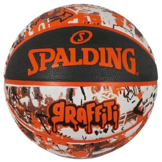 М'яч баскетбольний Spalding Graffitti Ball Помаранчевий Уні 7 (84376Z) - Інтернет-магазин спільних покупок ToGether