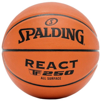 М'яч баскетбольний Spalding REACT TF-250 помаранчевий Уні 6 76802Z - Інтернет-магазин спільних покупок ToGether