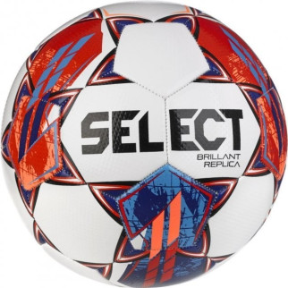 М'яч футбольний Select BRILLANT REPLICA v23 біло-червоний Уні 4 099386-257 4 - Інтернет-магазин спільних покупок ToGether