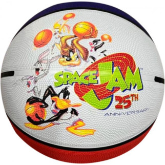 М'яч баскетбольний Spalding SPACE JAM 25TH ANNIVERSARY Tune Squad Білий, Червоний 7 (84687Z 7) - Інтернет-магазин спільних покупок ToGether
