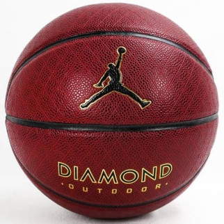 М'яч баскетбольний JORDAN DIAMOND OUTDOOR 8P DEFLATED AMBER/BLACK/METALLIC GOLD/BLACK 07 (J.100.8252.891.07 7) - Інтернет-магазин спільних покупок ToGether