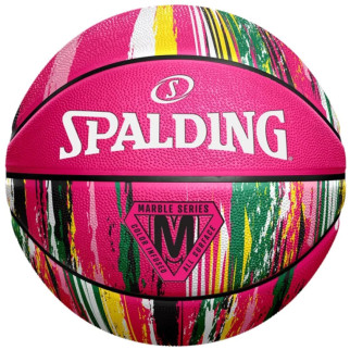 М'яч баскетбольний Spalding Marble Ball рожевий Уні 7 84402Z - Інтернет-магазин спільних покупок ToGether