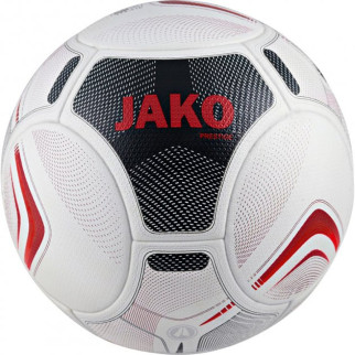 М'яч футбольний Jako Fifa Prestige Qulity Pro білий, чорний, бордовий Уні 5 2344-00 - Інтернет-магазин спільних покупок ToGether