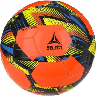 М'яч футбольний Select FB CLASSIC v23 помаранчево-чорний Уні 5 099587-175 - Інтернет-магазин спільних покупок ToGether