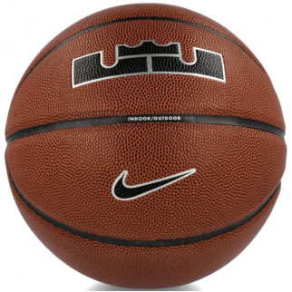 М'яч баскетбольний Nike All Court 8P 2.0 LeBron James р. 7 Amber/Black/Metallic Silver/Black (N.100.4368.855.07) - Інтернет-магазин спільних покупок ToGether