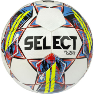 М'яч футзальний SELECT Futsal Mimas (FIFA Basic) v22 білий/жовтий Уни 4 (105343-365-4) - Інтернет-магазин спільних покупок ToGether
