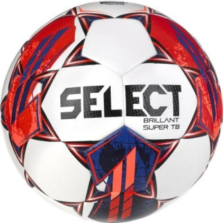 М'яч футбольний Select BRILLANT SUPER FIFA TB v23 білий, червоний Уні 5 011496-103 5 - Інтернет-магазин спільних покупок ToGether