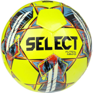 М'яч футзальний SELECT Futsal Mimas (FIFA Basic) v22 жовтий/білий Уни 4 (105343-372-4) - Інтернет-магазин спільних покупок ToGether