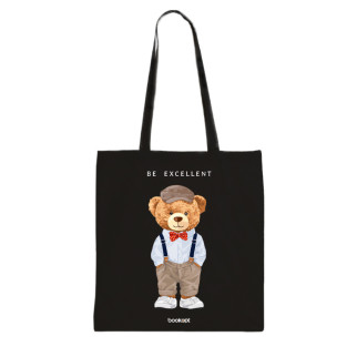 Екошопер BookOpt ВК4057 Teddy Bear (Be Excellent) чорний - Інтернет-магазин спільних покупок ToGether