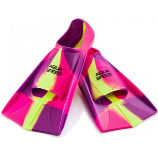 Ласти Aqua Speed TRAINING FINS рожевий,фіолетовий,жовтий Уні 39-40 5908217679345 - Інтернет-магазин спільних покупок ToGether