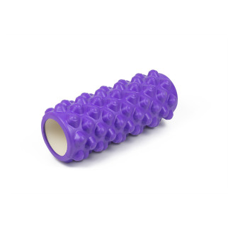 Масажний ролик EasyFit Grid Roller Extreme 33 см Фіолетовий - Інтернет-магазин спільних покупок ToGether