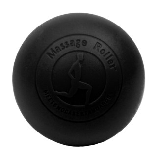 Масажний м'ячик EasyFit каучук 6.5 см чорний - Інтернет-магазин спільних покупок ToGether