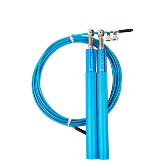 Скакалка швидкісна 4yourhealth Jump Rope Premium 3м металева на підшипниках 0200 Блакитна - Інтернет-магазин спільних покупок ToGether