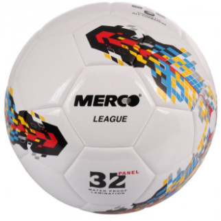 М'яч футбольний Merco League soccer ball Білий Size 5 (ID36940) - Інтернет-магазин спільних покупок ToGether