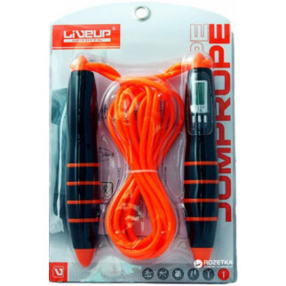 Скакалка з ел. лічильником LiveUP DIGITAL JUMP ROPE помаранчевий 275x0.5см LS3128 - Інтернет-магазин спільних покупок ToGether