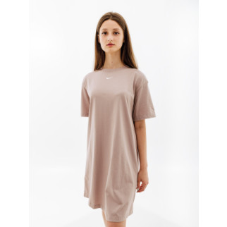 Жіноче Сукня Nike W NSW ESSNTL SS DRESS TSHRT Бежевий  L (7dDV7882-272 L) - Інтернет-магазин спільних покупок ToGether