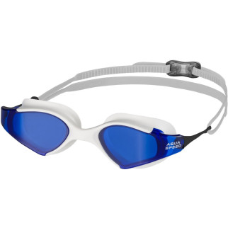 Окуляри для плавання Aqua Speed BLADE 6135 Біло-сині (5908217661357) - Інтернет-магазин спільних покупок ToGether