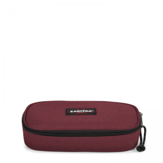 Пенал Eastpak OVAL SINGLE Бордовий  One size (7dEK00071723S One size) - Інтернет-магазин спільних покупок ToGether