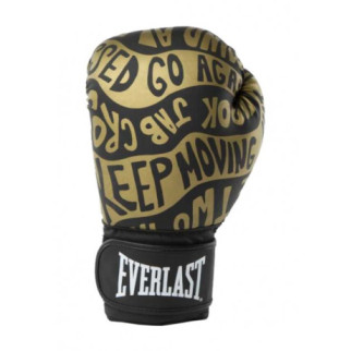 Боксерські рукавиці Everlast Spark Boxing Gloves Чорний Золотий 10 унцій (919580-70-8110) - Інтернет-магазин спільних покупок ToGether