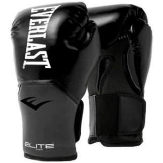 Боксерські рукавиці Everlast ELITE TRAINING GLOVES Чорний, Сірий Уні 8 унцій (870271-70-81) - Інтернет-магазин спільних покупок ToGether