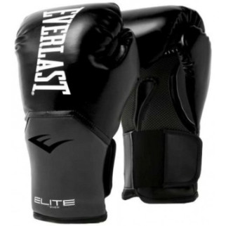 Боксерські рукавиці Everlast ELITE TRAINING GLOVES Чорний, Сірий Уні 16 унцій (870270-70-816) - Інтернет-магазин спільних покупок ToGether