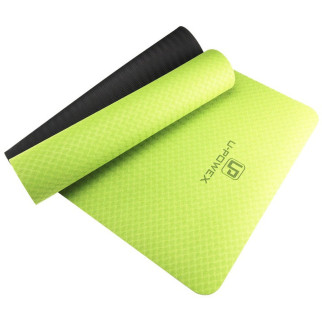 Килимок для йоги та фітнесу U-POWEX TPE Yoga mat Green/Black (183х61х0.6) - Інтернет-магазин спільних покупок ToGether