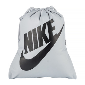 Чоловіча Сумка Nike NK HERITAGE DRAWSTRING Сірий One size (DC4245-012) - Інтернет-магазин спільних покупок ToGether