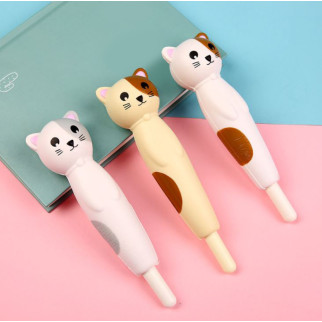 Набір ручок масляних Bookopt 0.7 мм BP5024 Squishy Cat (3шт) - Інтернет-магазин спільних покупок ToGether