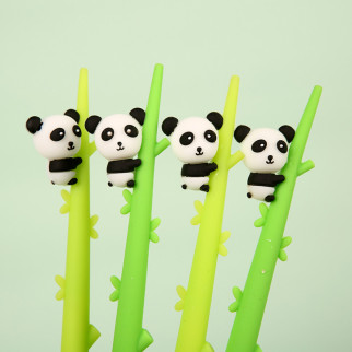 Набір ручок масляних Bookopt 0.7 мм BP5022 Panda (4шт) - Інтернет-магазин спільних покупок ToGether