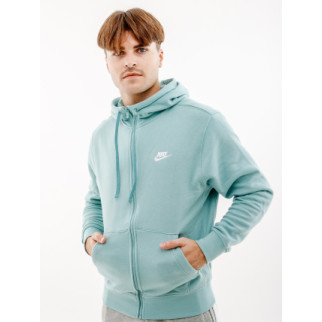 Чоловіча Толстовка Nike CLUB HOODIE FZ BB Бірюзовий M (7dBV2645-309 M) - Інтернет-магазин спільних покупок ToGether