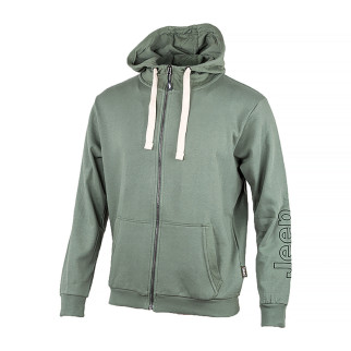 Чоловіча Толстовка JEEP HOODED SWEATSHIRT FULL ZIP Sleeve Embroidery Хакі XL (O102571-E850 XL) - Інтернет-магазин спільних покупок ToGether