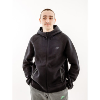 Чоловіча Толстовка Nike M NK TCH FLC FZ WR HOODIE Чорний S (7dFB7921-010 S) - Інтернет-магазин спільних покупок ToGether