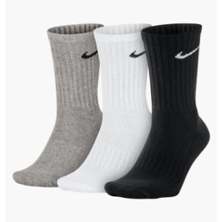 Шкарпетки Nike 3-pack black/gray/white — SX4508-965 - Інтернет-магазин спільних покупок ToGether